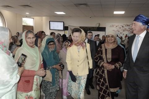 HRH The Princess Royal Visited Warwickshire’s Largest Sikh Temple Featured Image